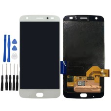 White Moto Z2 Force XT1789-05 Screen Replacement